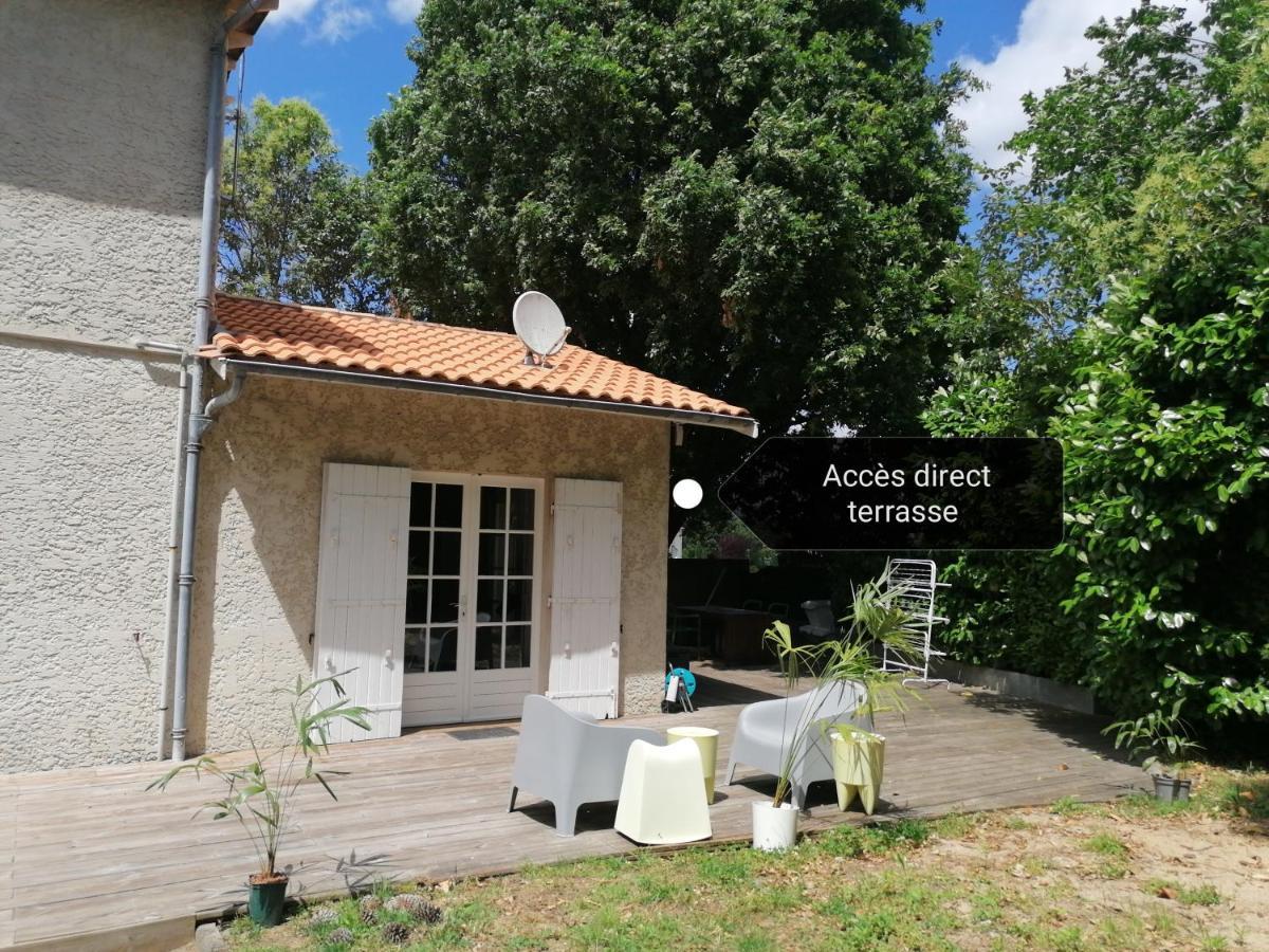 Studio Cosy Aux Portes De Bordeaux Et Saint Emilion Yvrac Екстер'єр фото